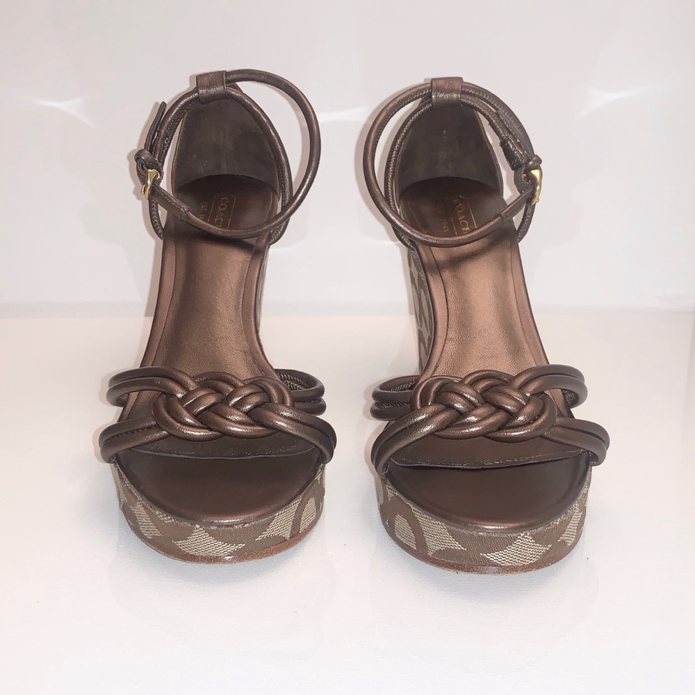 Coach Wedges - Picture 2 of 7
